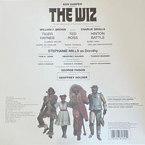 Various ‎– The Wiz (The Super Soul Musical "Wonderful Wizard Of Oz")  Vinyl LP Record