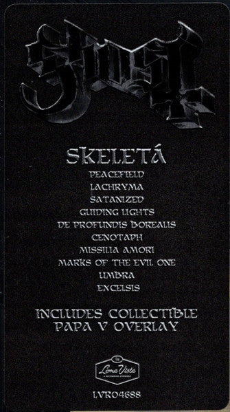 GHOST – Skeletá Vinyl LP Record