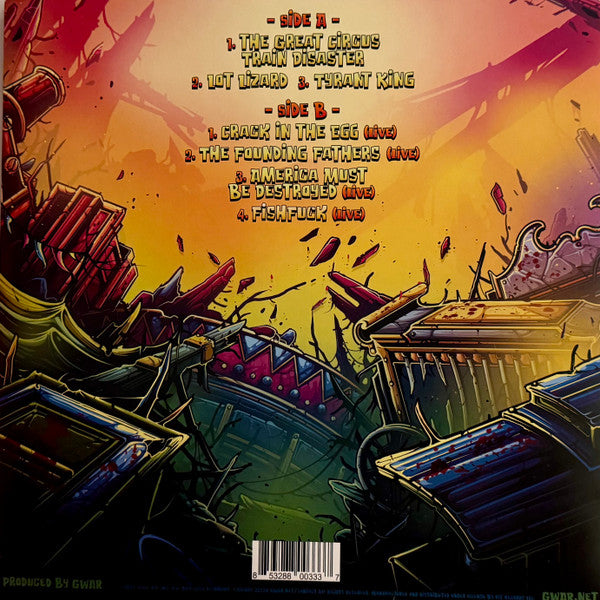 Gwar – The Return of Gor Gor (SEMI-TRANSPARENT PURPLE VINYL) LP Record