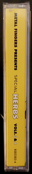 Metal Fingers (MF DOOM) - Special Herbs Volumes 3 & 4 MC Cassette Tape