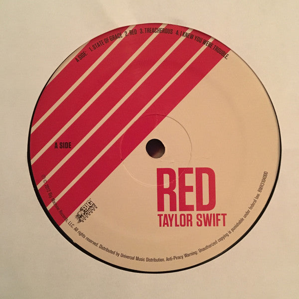 Taylor Swift – Red 2x Vinyl LP Record