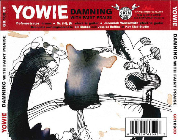 Yowie - Damning With Faint Praise CD