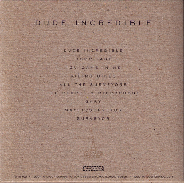 Shellac – Dude Incredible CD