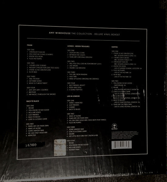 WINEHOUSE, AMY - The Collection [Reissue Box Set] 8x Vinyl LP Record