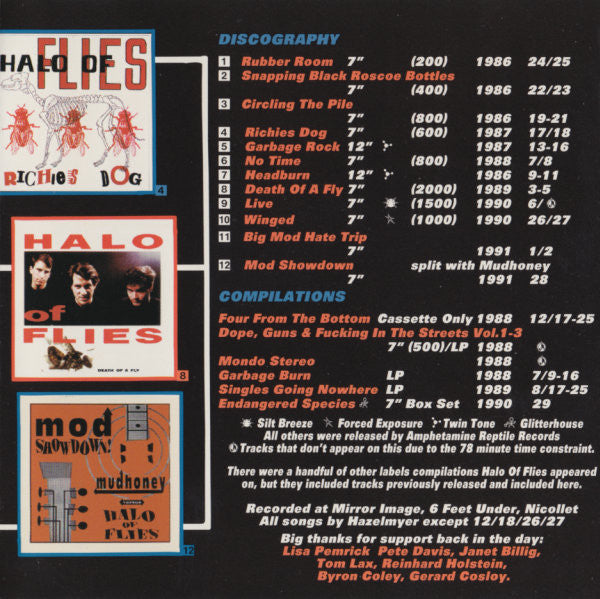 Halo Of Flies - Music For Insect Minds [Original] CD