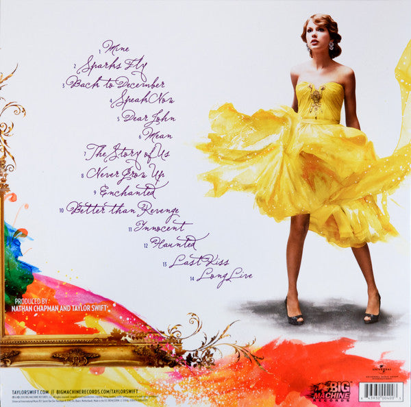 Taylor Swift – Speak Now 2x Vinyl LP Record