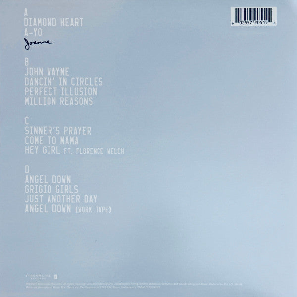 Lady Gaga – Joanne [Deluxe Edition] Vinyl LP Record