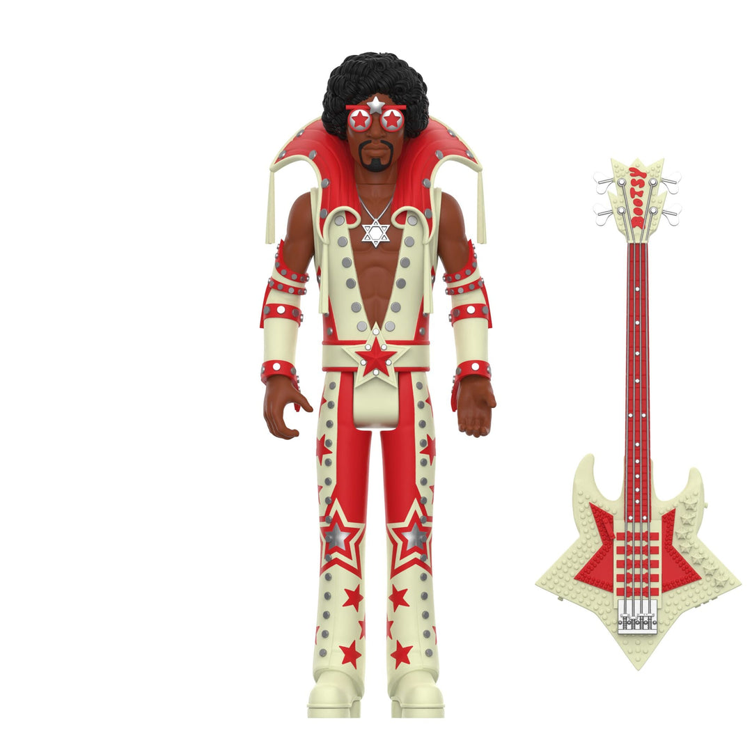 Super7 x Bootsy Collins (Glow-In-The-Dark) ReAction Figure
