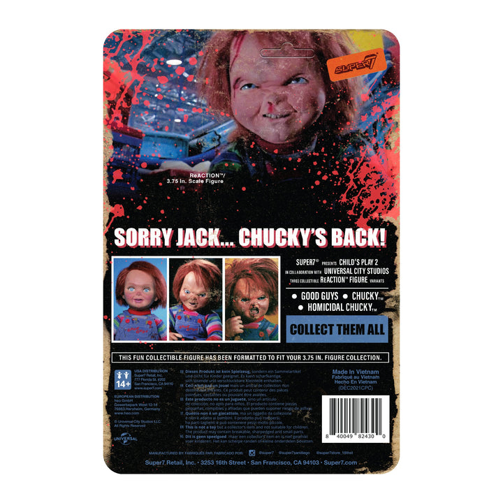 Super7 x Child's Play - Homicidal Chucky ReAction Figure