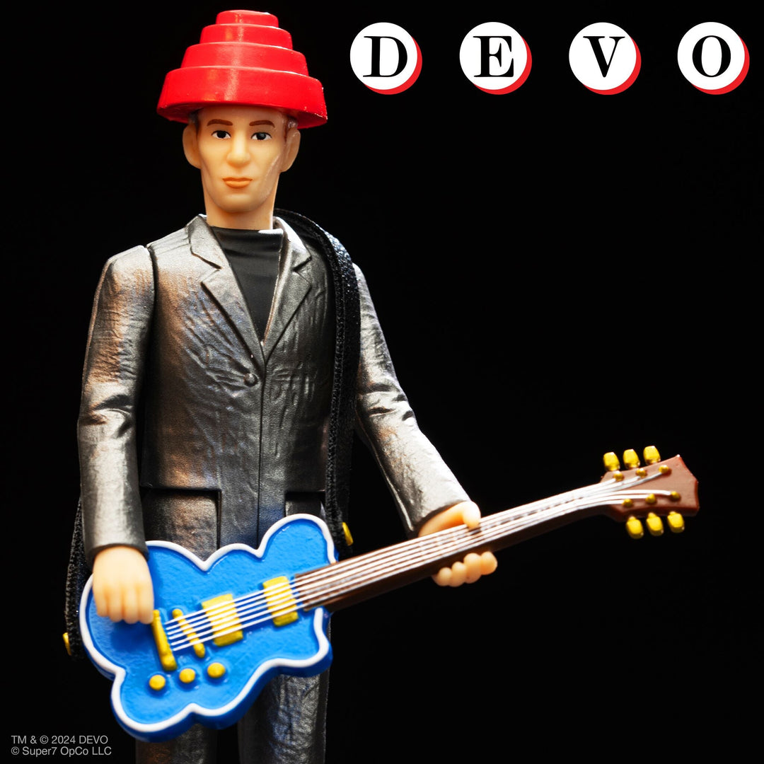 Super7 x DEVO - THE GIRL U WANT BOB MOTHERSBAUGH ReAction Figure