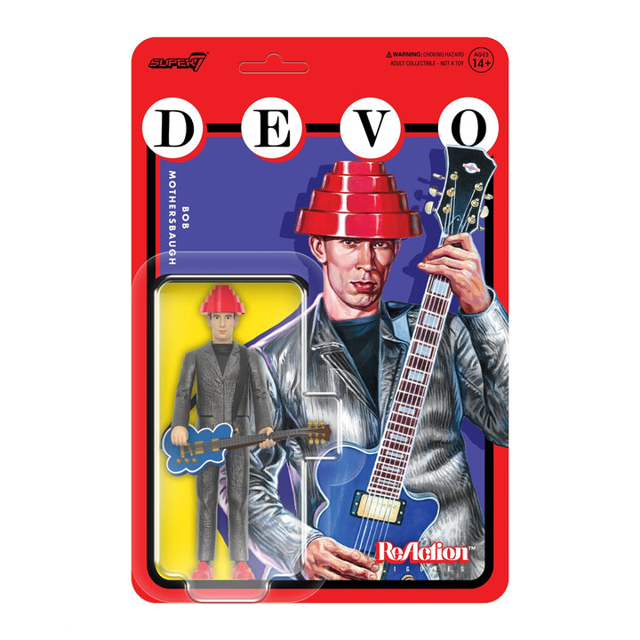 Super7 x DEVO - THE GIRL U WANT BOB MOTHERSBAUGH ReAction Figure