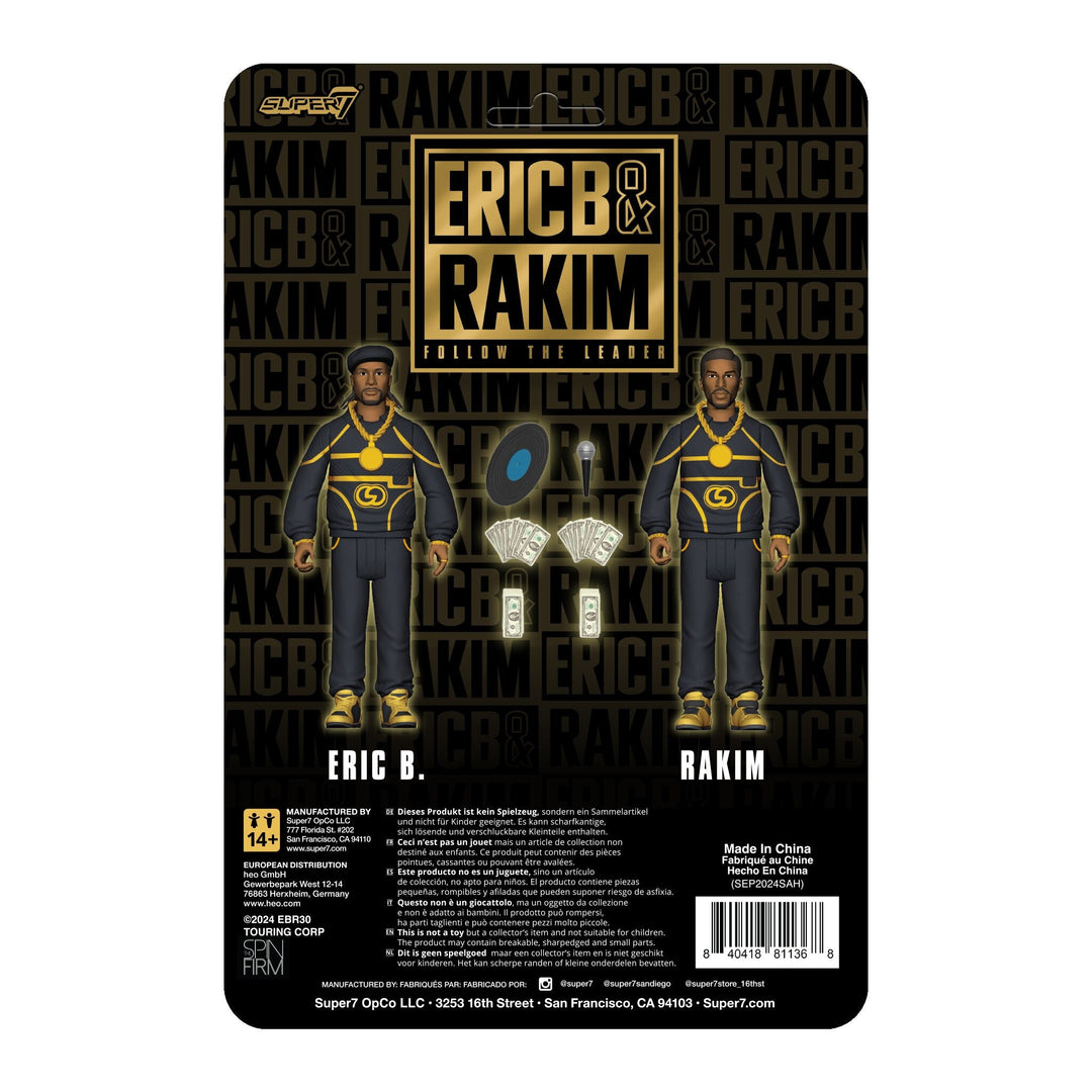 Super7 x Eric B. & Rakim (Follow the Leader) ReAction Figures