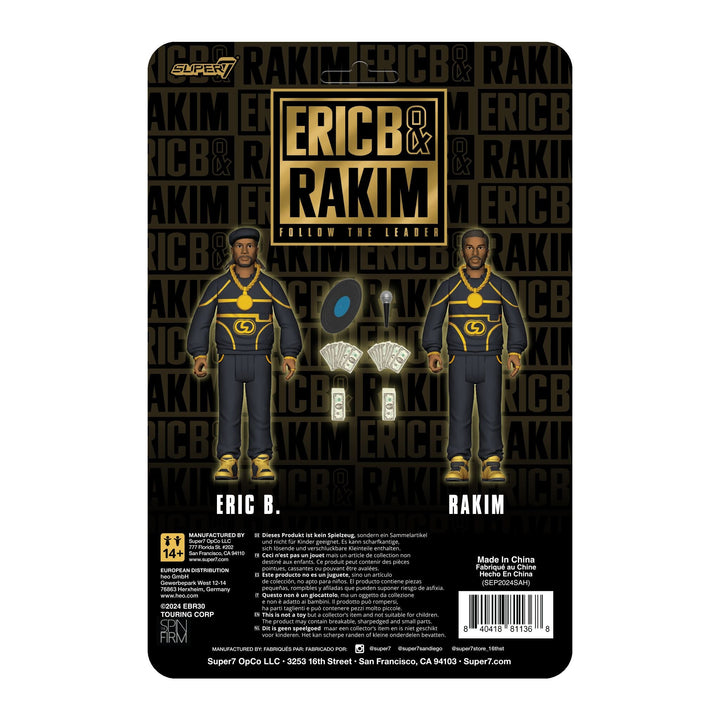 Super7 x Eric B. & Rakim (Follow the Leader) ReAction Figures