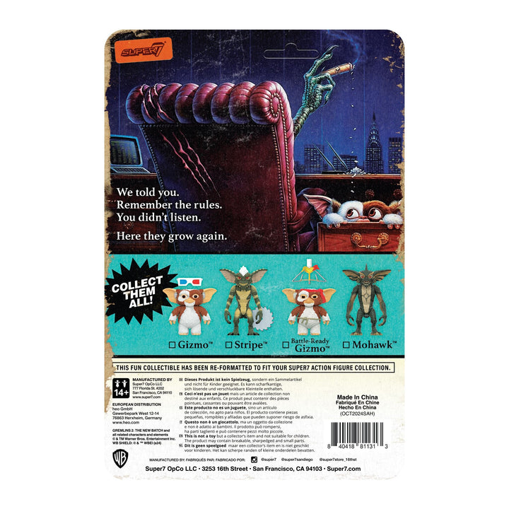 Super7 x Gremlins - Stripe (Mohawk) ReAction Figure