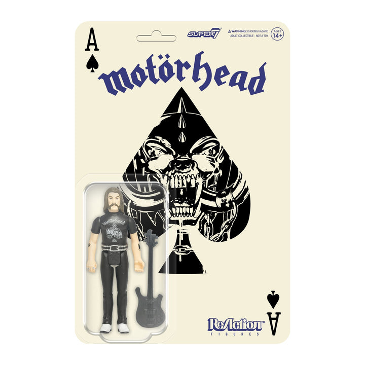 Super7 x Motörhead - Lemmy (Ace of Spades) ReAction Figure