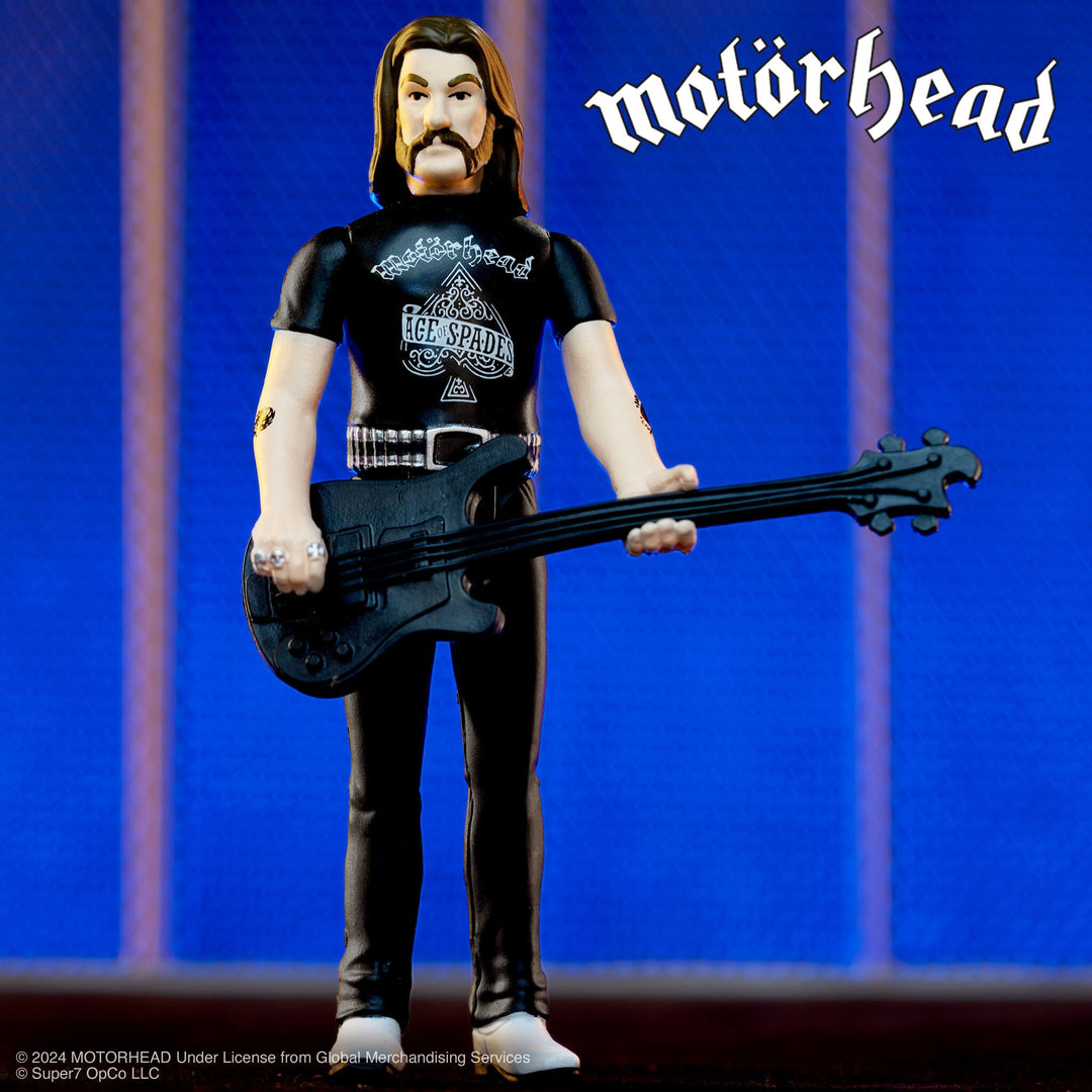 Super7 x Motörhead - Lemmy (Ace of Spades) ReAction Figure