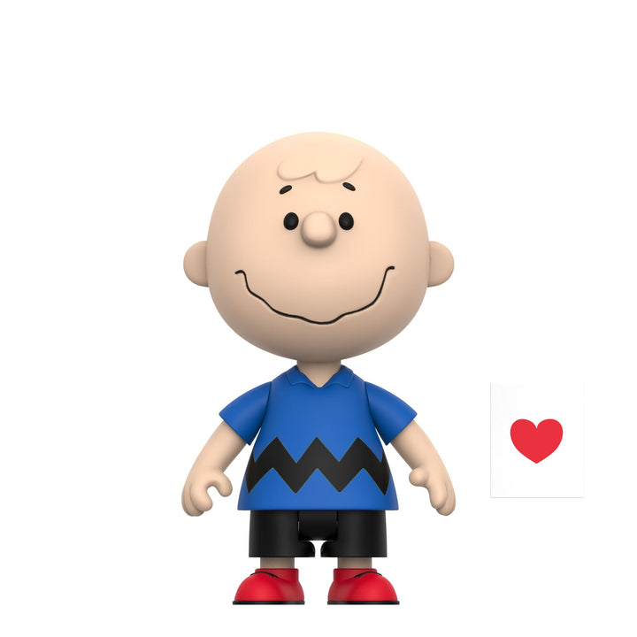 Super7 x Peanuts - Charlie Brown (Valentine Delivery) ReAction Figure
