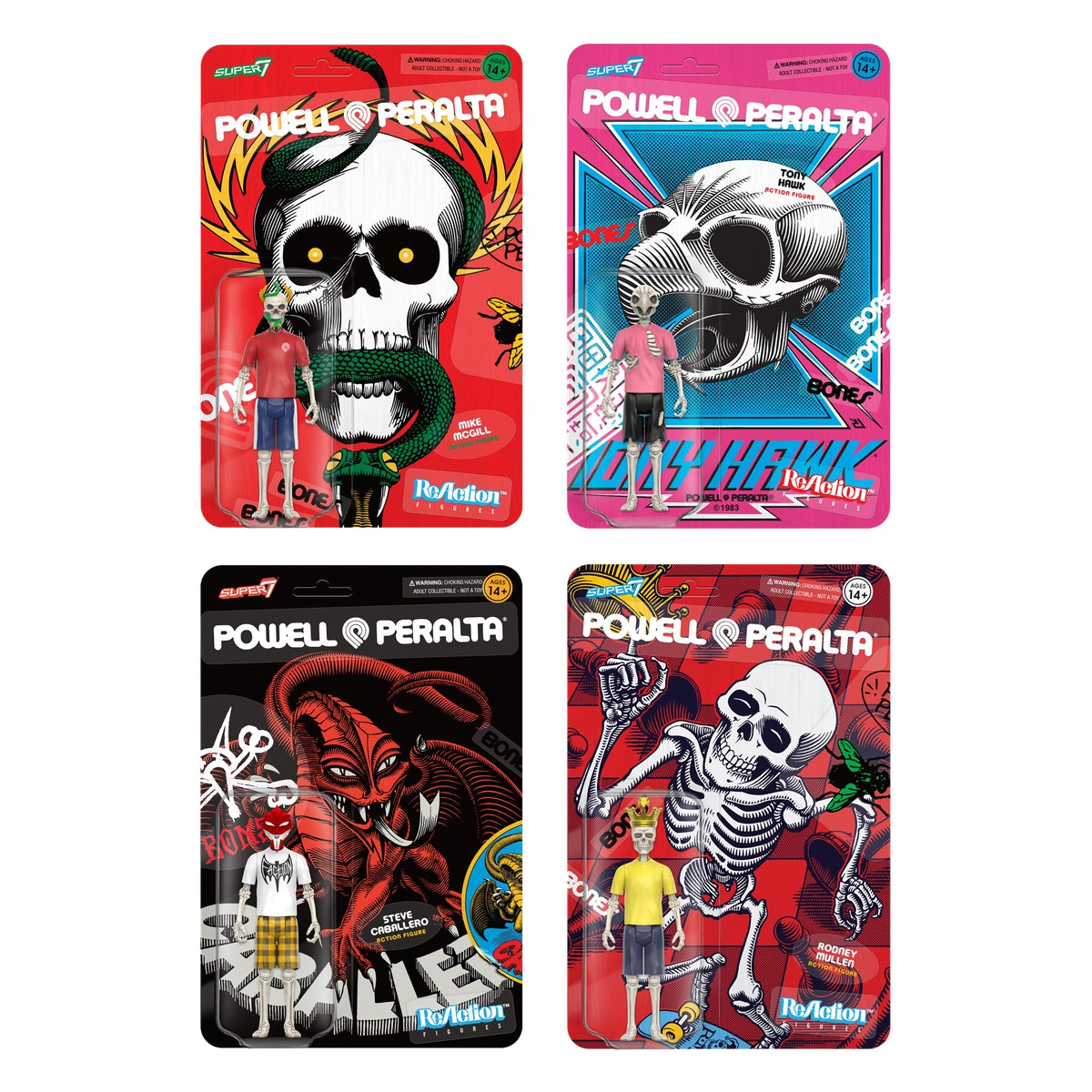 Super7 x Powell Peralta Wave 2 ReAction Figures - The Dark Slide