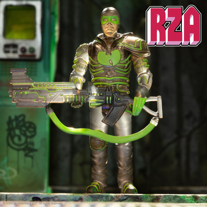 Super7 x RZA - Bobby Digital (Clear) ReAction Figure