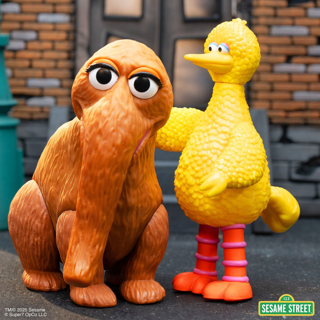 Super7 x Sesame Street - Big Bird and Mr. Snuffleupagus 2