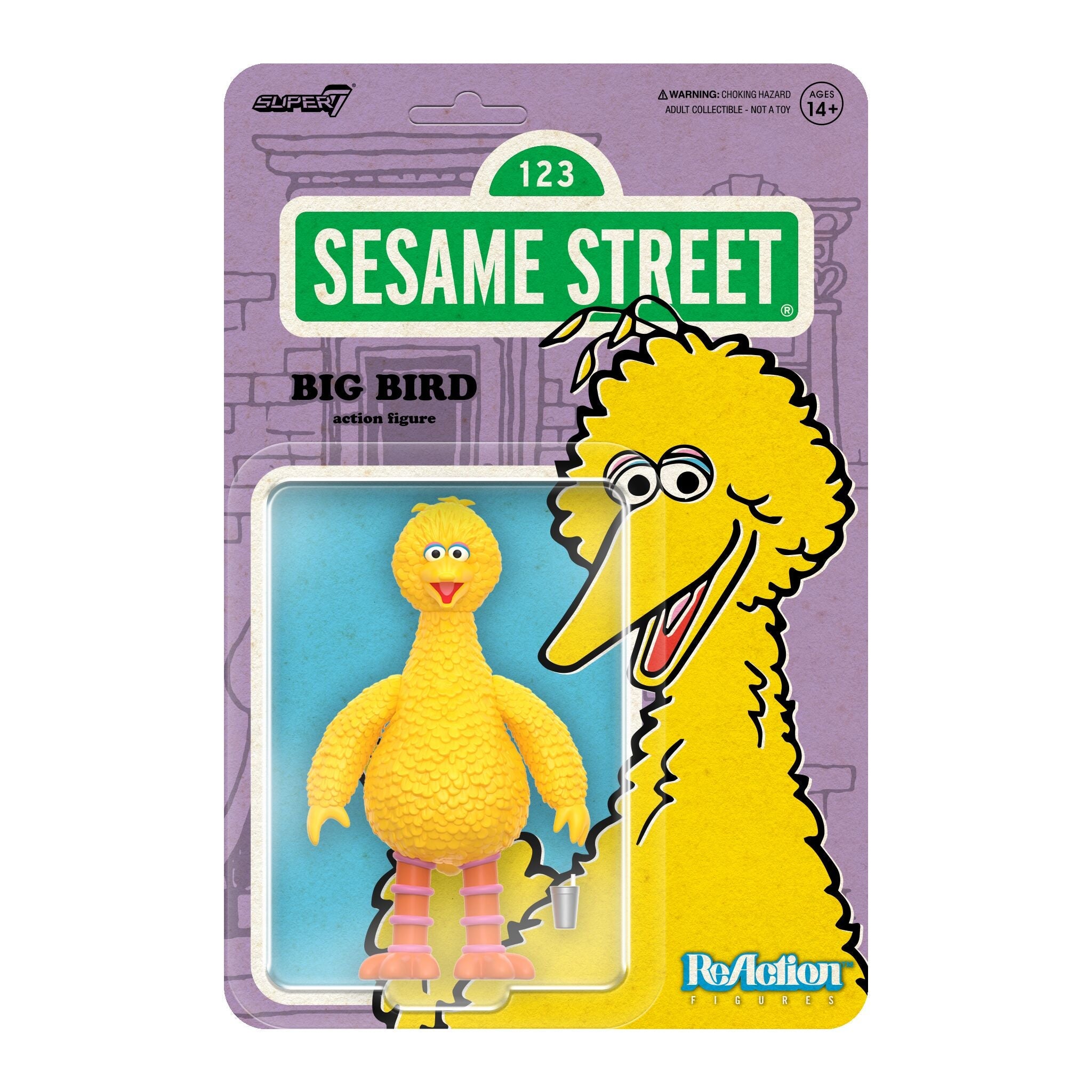Super7 x SESAME STREET - BIG BIRD ReAction Figure – The Dark Slide