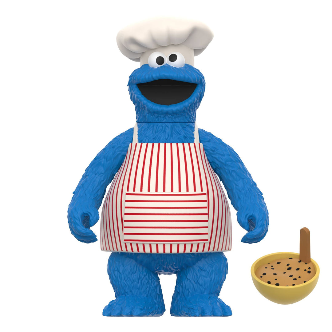 Super7 x Sesame Street - Chef Cookie ReAction Figure