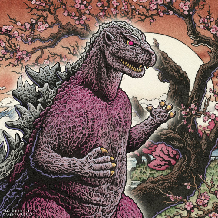 Super7 x TOHO - Godzilla Jet Jaguar (Cherry Blossom Festival) ReAction Figure