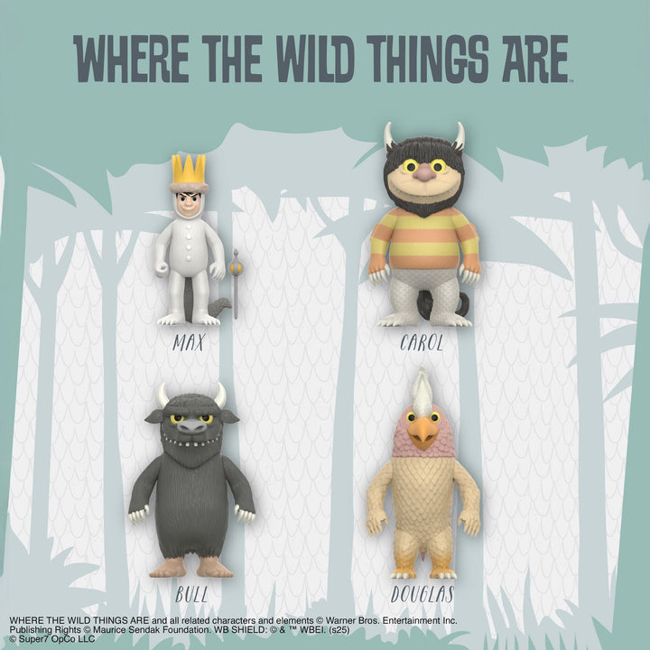 Super7 x Where The Wild Things Are - Douglas (Monster) ReAction Figure