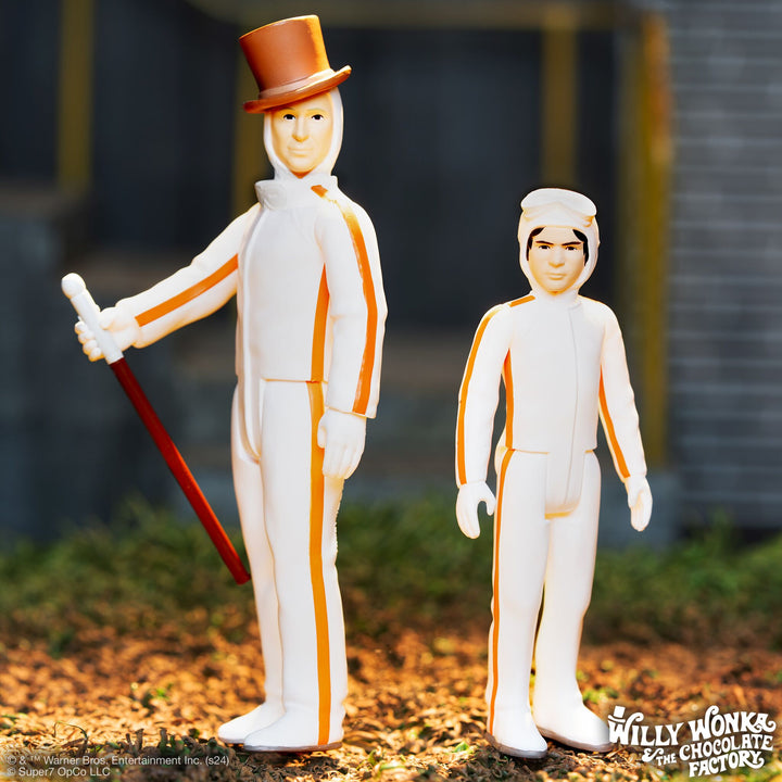 Super7 x WILLY WONKA & THE CHOCOLATE FACTORY - Mike Teevee (White Suit) ReAction Figure