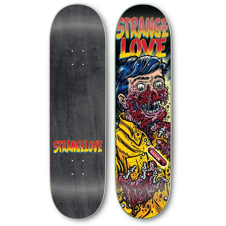 Strangelove Radium 8.5" Skateboard Deck by Todd Bratrud
