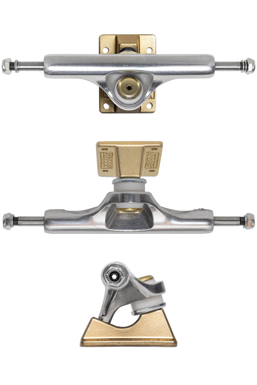 SLAPPY ST1 Inverted Hollow Lights/Ultra Low (Gold) Skateboard Trucks