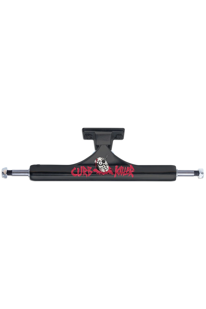 SLAPPY ST1 INVERTED CURB KILLER 8.5" MATTE BLACK SKATEBOARD TRUCKS