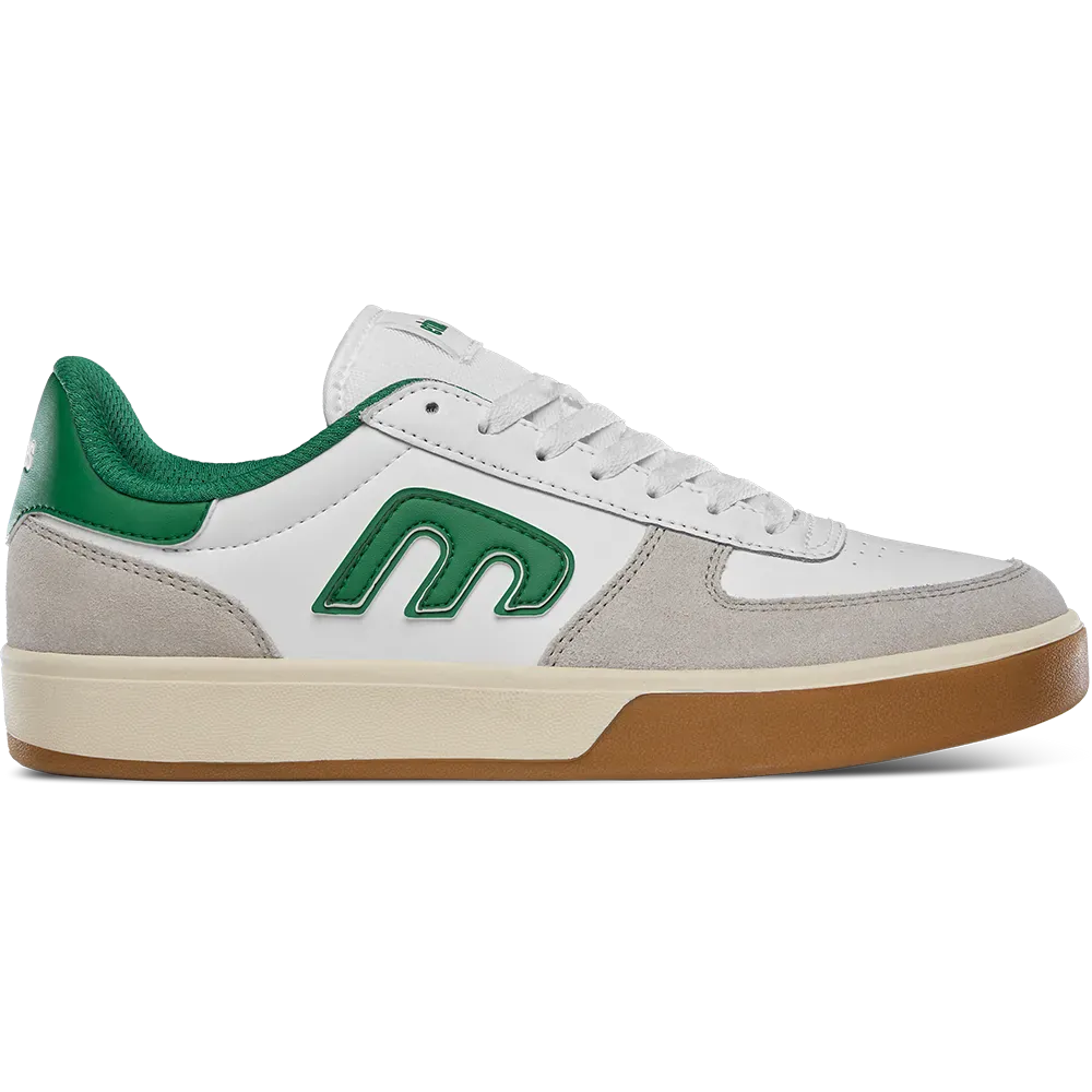 Etnies Emerson (Grey/White/Leather) Skate Shoes