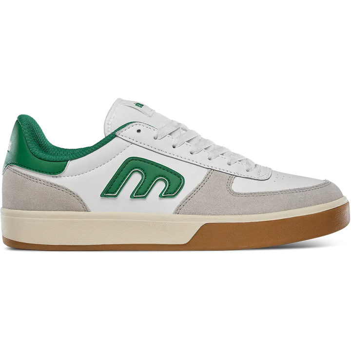 Etnies Emerson (Grey/White/Leather) Skate Shoes