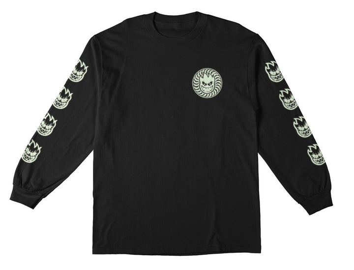 Spitfire Deathmask Classic Glow L/S T-Shirt