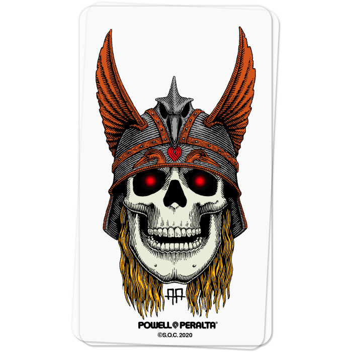 Powell Peralta Andy Anderson Skull 6" Skateboard Sticker 10 Pack