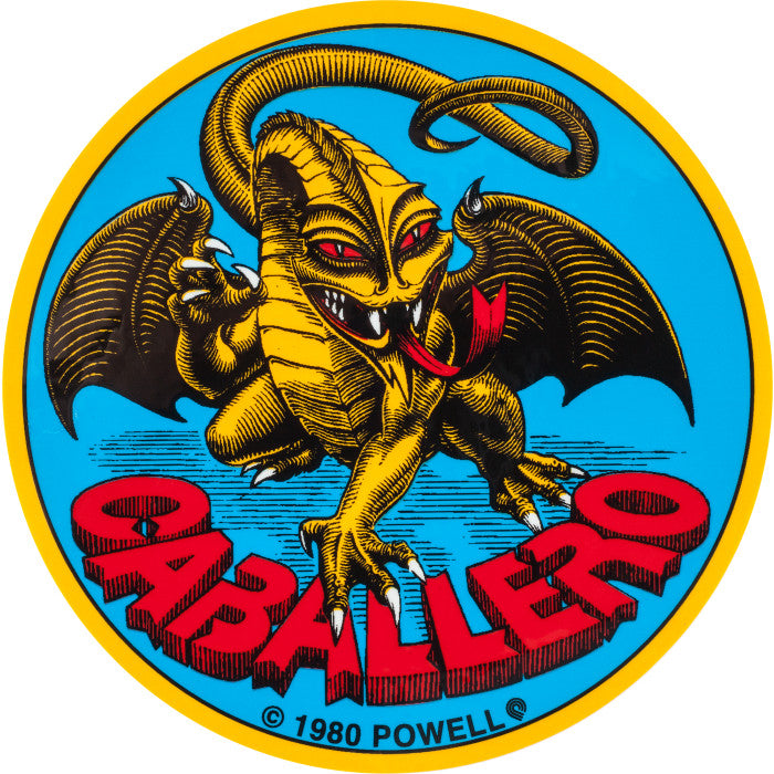 Powell Peralta Steve Caballero Dragon Sticker – The Dark Slide