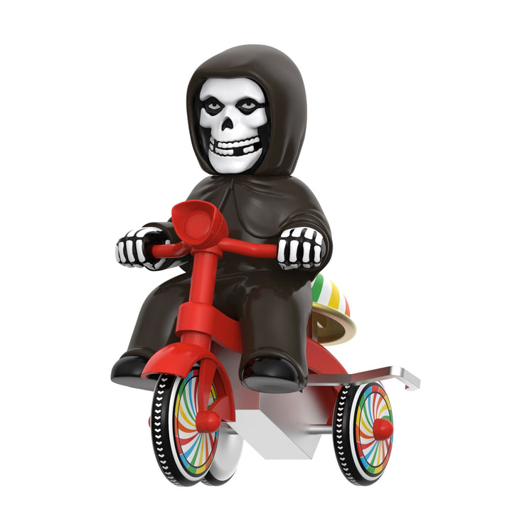 Super7 x MISFITS - Super Cycles - Fiend (Black w/ Red Trike) Vinyl Toy