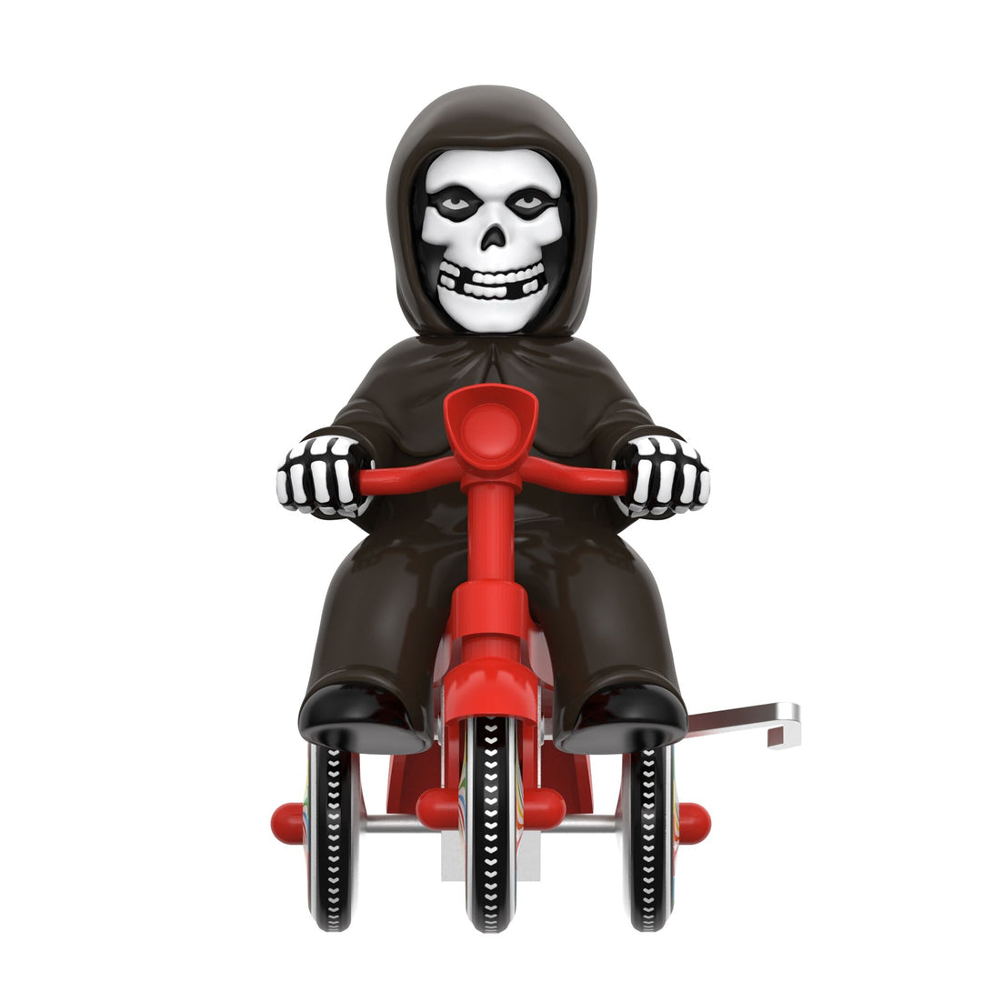 Super7 x MISFITS - Super Cycles - Fiend (Black w/ Red Trike) Vinyl Toy