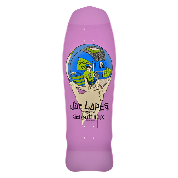 Schmitt Stix Joe Lopes Crystal Ball 10" Modern Concave Skateboard Deck