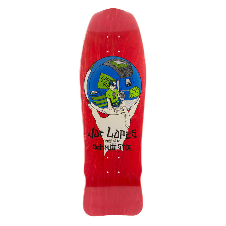 Schmitt Stix Joe Lopes Crystal Ball 10" Modern Concave Skateboard Deck
