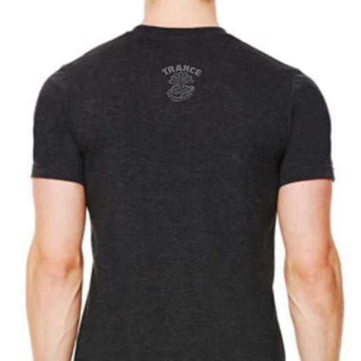 johnboy "Pistol Swing" T-Shirt w/ Trance Syndicate Records back logo