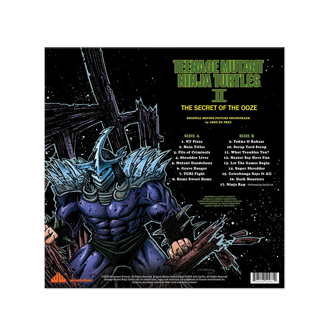 Teenage Mutant Ninja Turtles Part II: The Secret of the Ooze (Limited Edition "Super Shredder & Turtle Brawl" Colored Vinyl)