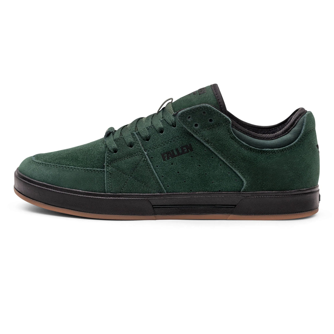 Fallen Trooper Forest Green/Black Skateboard Shoes
