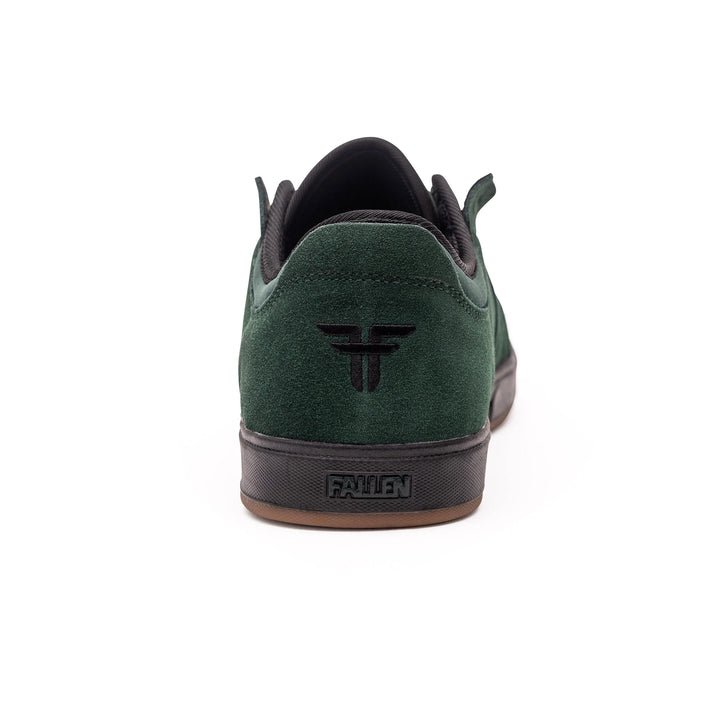 Fallen Trooper Forest Green/Black Skateboard Shoes