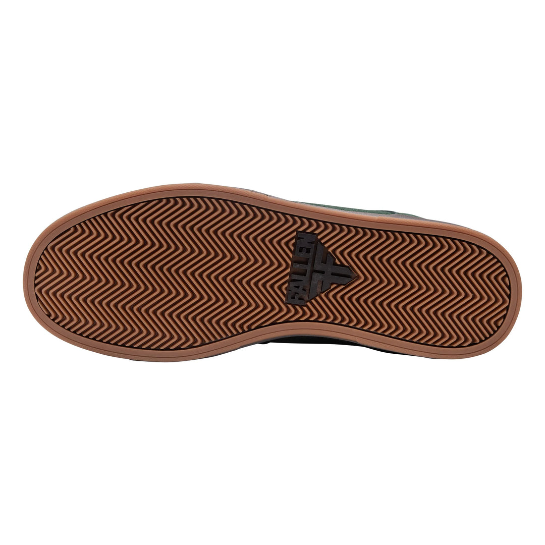 Fallen Trooper Forest Green/Black Skateboard Shoes