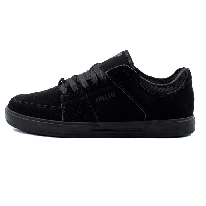 Fallen Trooper Black Skateboard Shoes