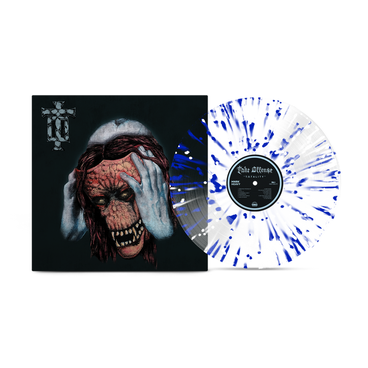 Take Offense - T.O.tality Clear Cobalt Splatter