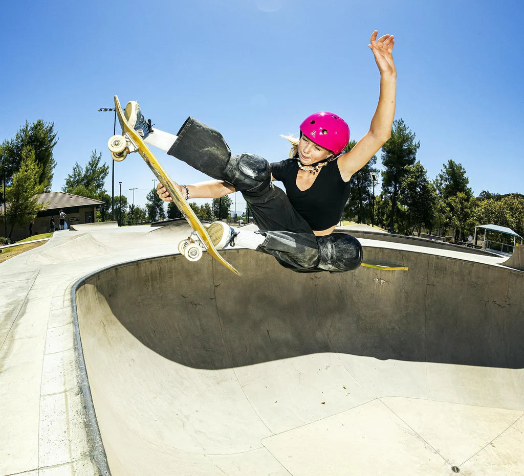 Triple Eight Deep Cover Helmet (Glossy Pink)