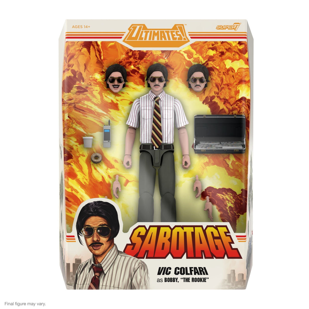 Super7 x Beastie Boys Ultimates Sabotage Vic Colfari Figure